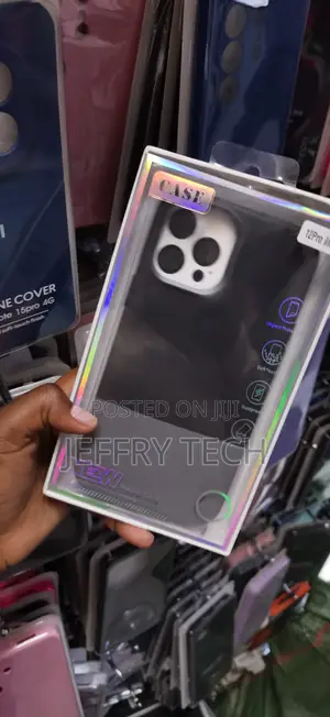 iPhone 12 Pro Max Two-Tone Black and Gray Tpu or Silicone Cover