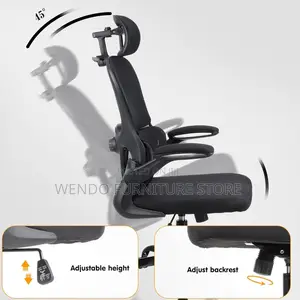 Office Chairs; Fabric Reclining Orthopedic Office Chairs