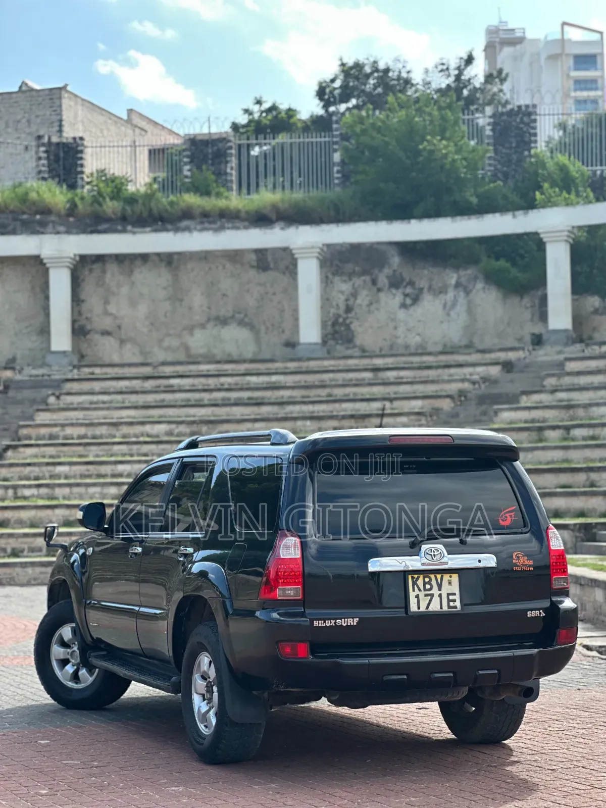 Toyota Hilux Surf 2007 Black