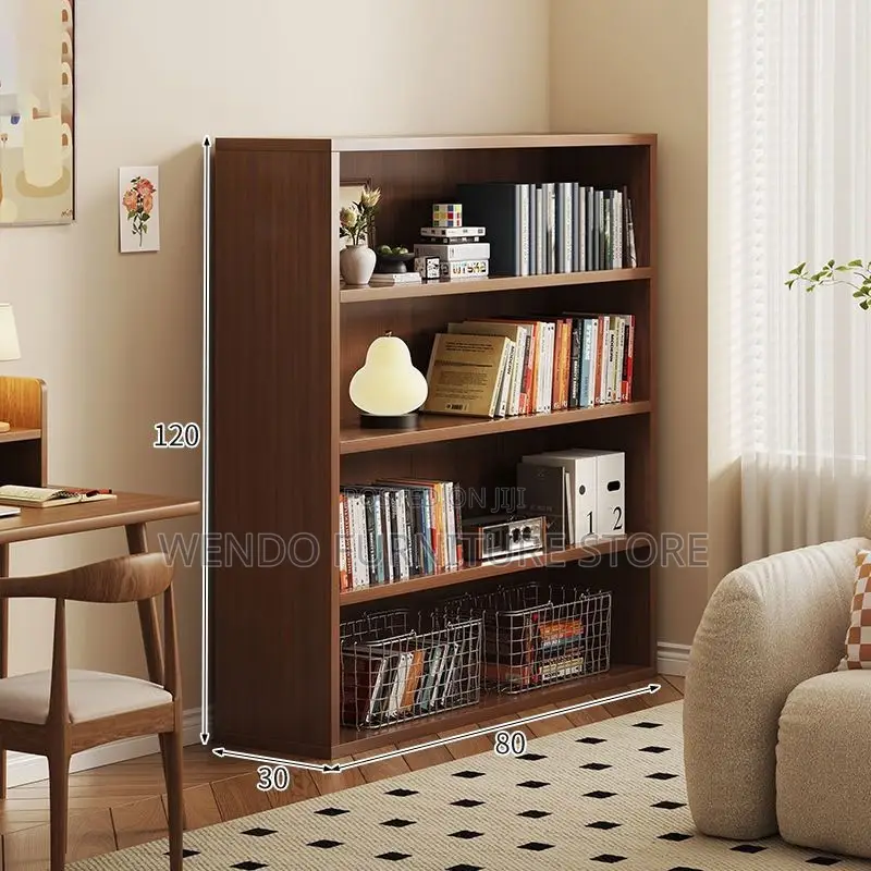 Wooden Home Office Storage Bookshelves