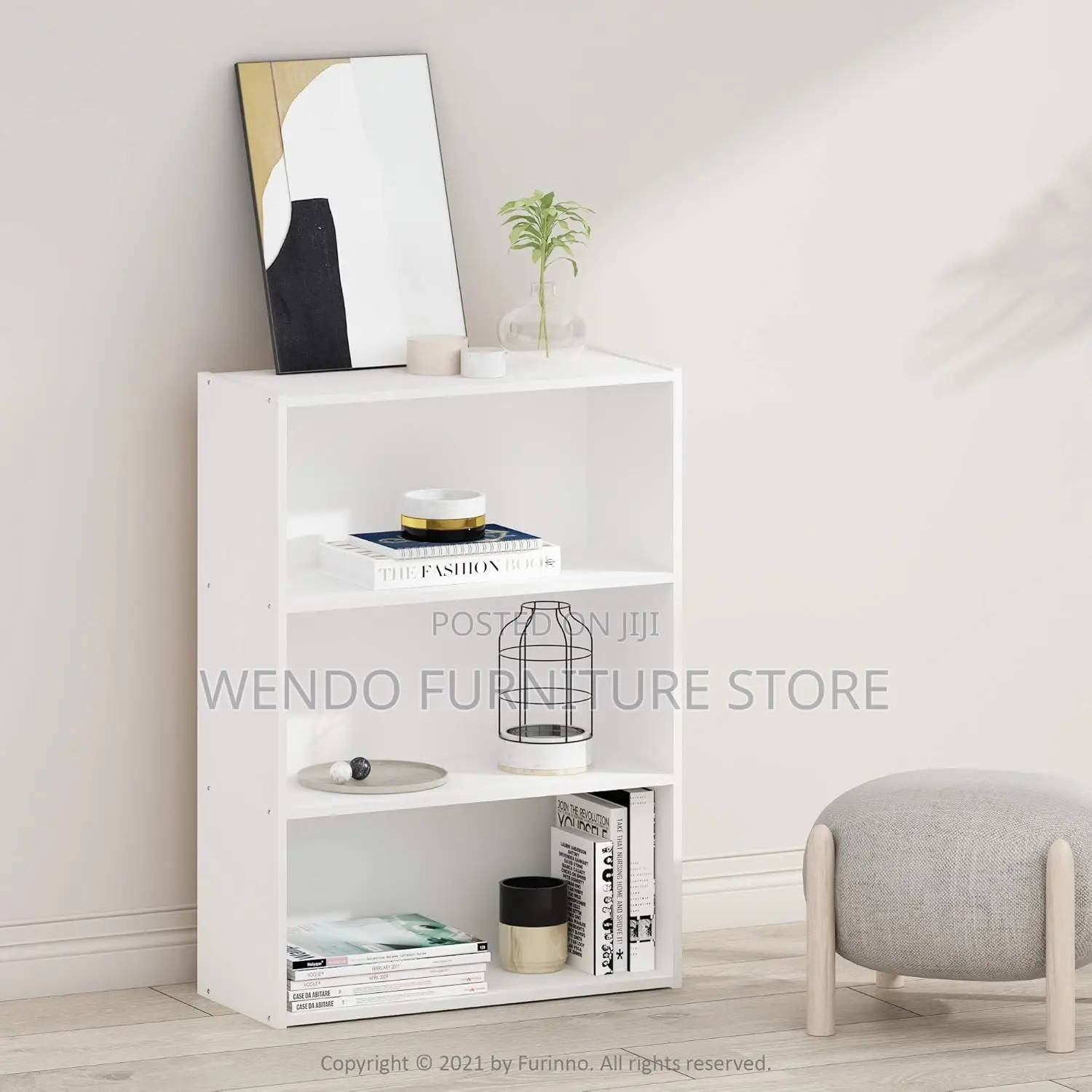 Wooden Home Office Storage Bookshelves