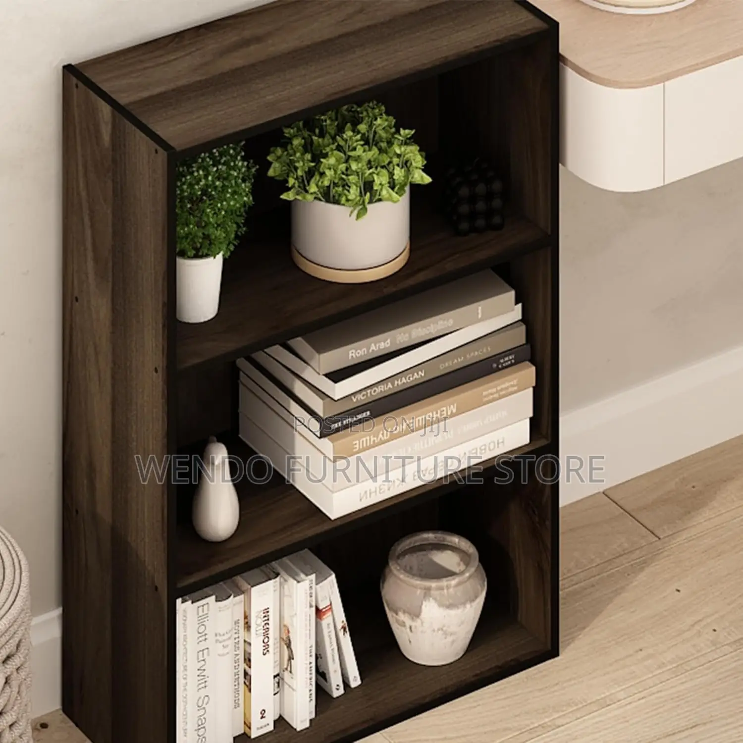 Wooden Home Office Storage Bookshelves