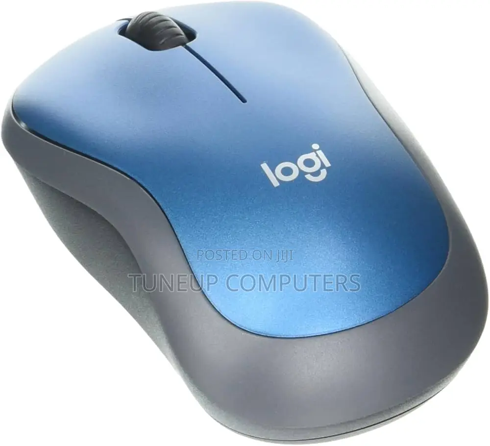 Logitech M185 Wireless Mouse - Blue - 910-002236