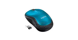 Logitech M185 Wireless Mouse - Blue - 910-002236
