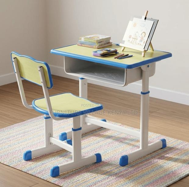 Adjustable Height Kid's Desk and Seat - thumbnail 8