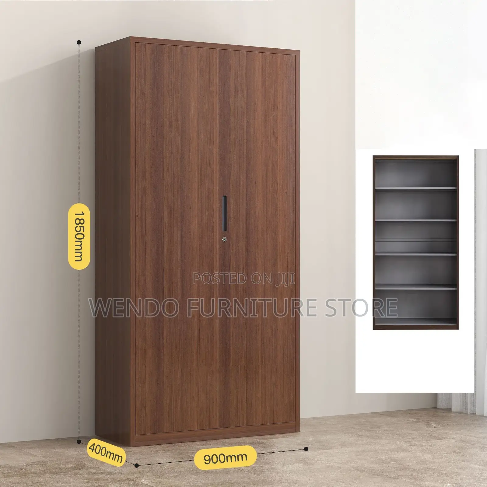 Two Doors Home Office Storage Cabinet