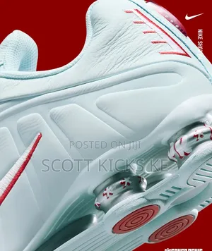 Nike Shox R4 "Puerto Rico" White