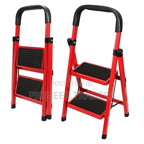 2 Step Ladder, Foldable Step Ladder - main view
