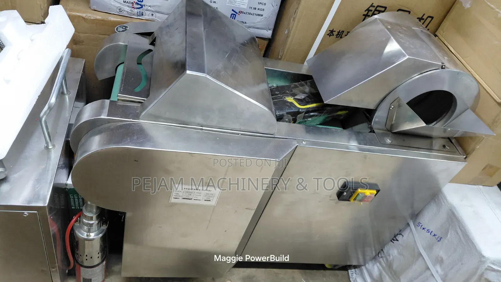Commercial Vegetable Cutter 660kg/H 1.5kw
