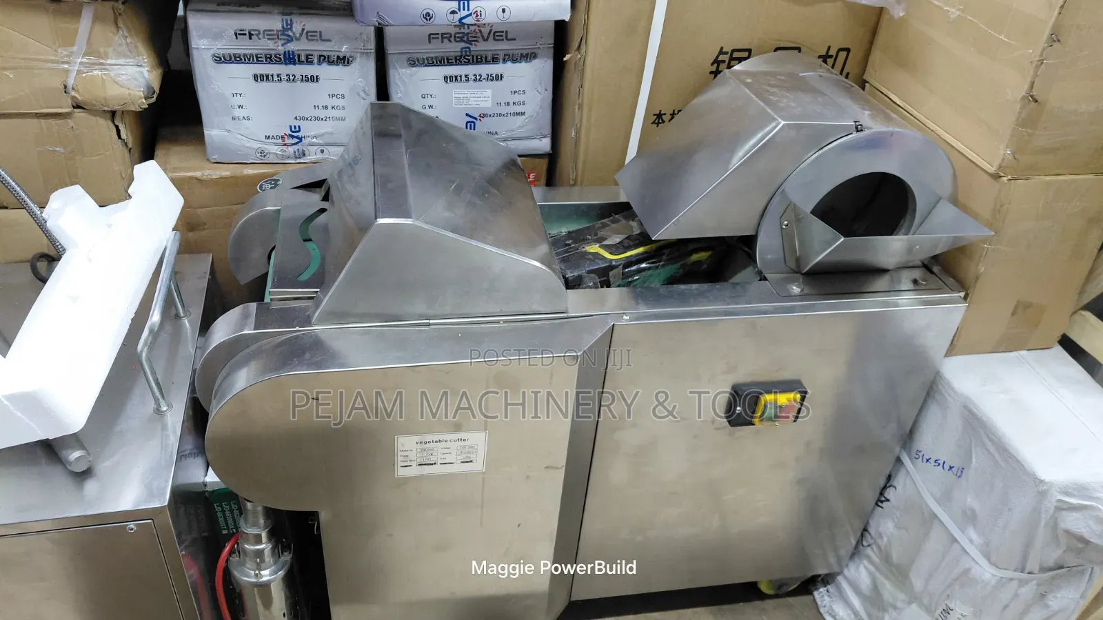 Commercial Vegetable Cutter 660kg/H 1.5kw