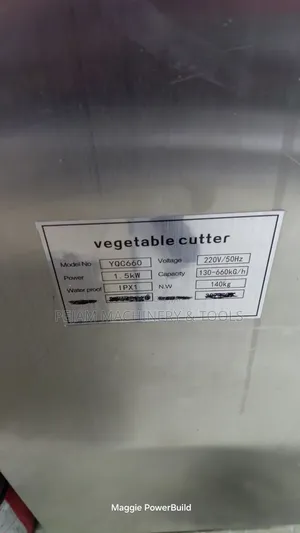 Commercial Vegetable Cutter 660kg/H 1.5kw