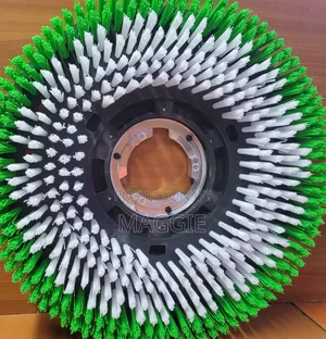 Green White Hard Floor Scrubber Brush