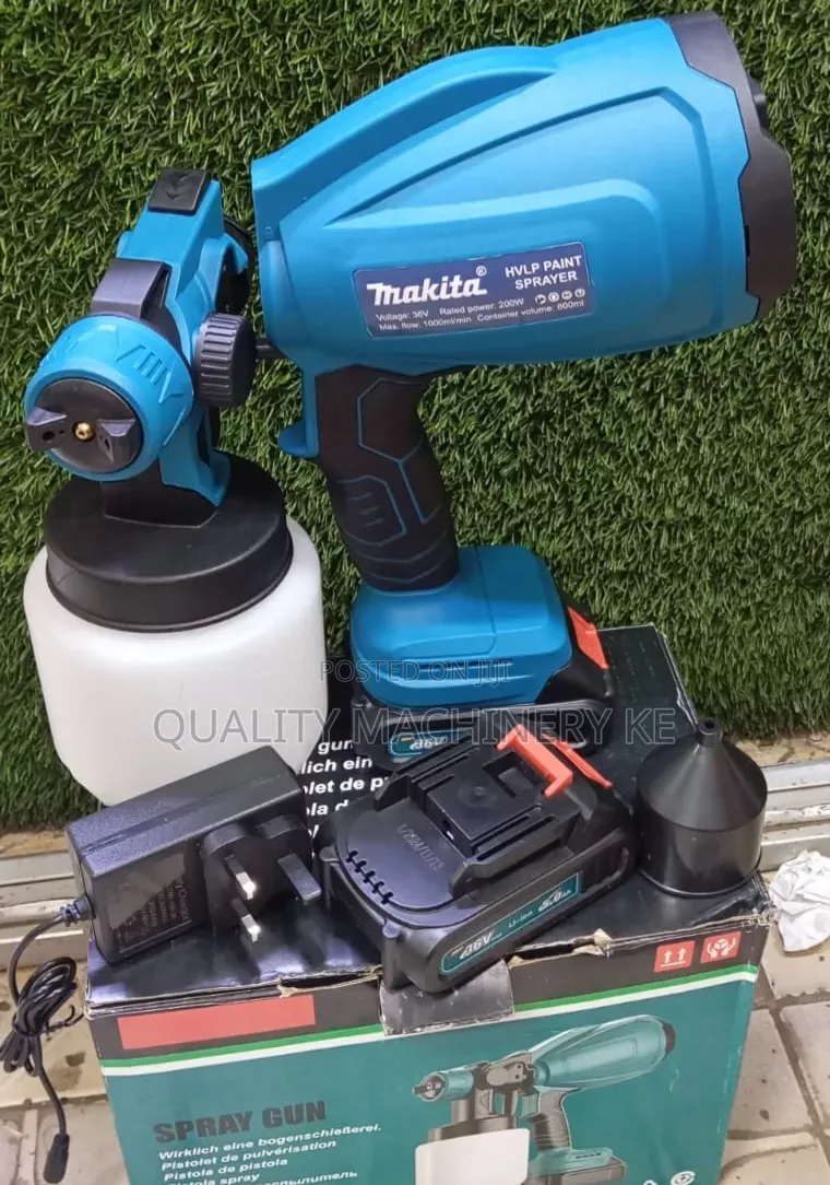 Easy to Clean Makita Cordless Spraygun