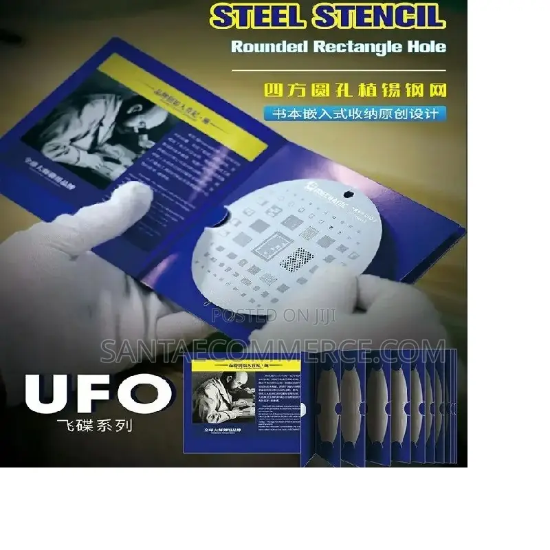Mechanic iPhone Ufo 11pcs Steel Stencil-reballing Template For Ic Fix
