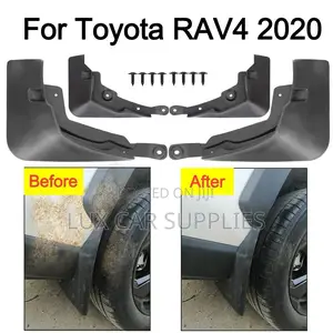 Front Rear Splash Giuard Mud Flaps Set of 4 2019 Toyota Rav4