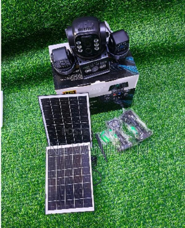 *V380 Pro 4g Solar PTZ Camera – Dual Solar Panel Security