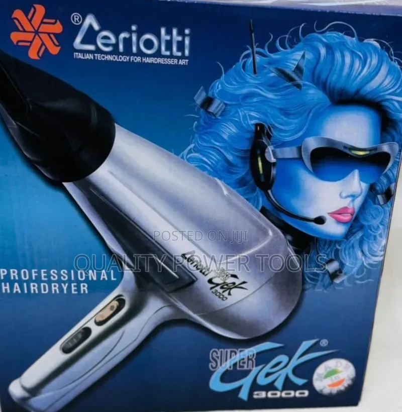 Gek Hair Blow Dryer With Blue Box-Super 3000
Brand
