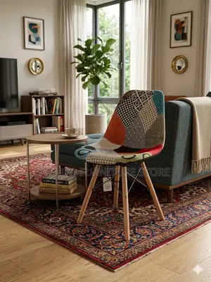 Dining Chairs; Eames Colorful Dining Chairs