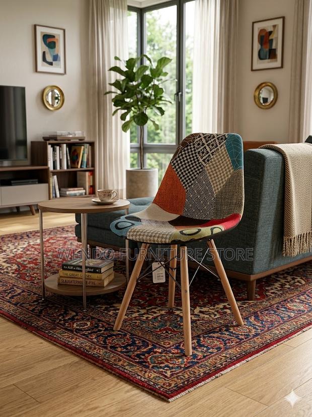Dining Chairs; Eames Colorful Dining Chairs - thumbnail 4