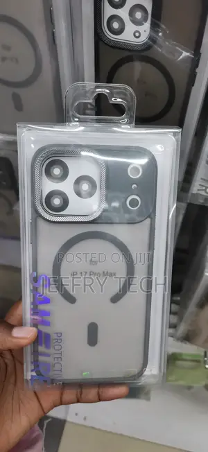 iPhone 17 Pro Max Semi-Opaque, Frosted Protective Smartphone Case