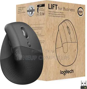 Logitech Lift Vertical Ergonomic Wireless and Bluetooth Mouse