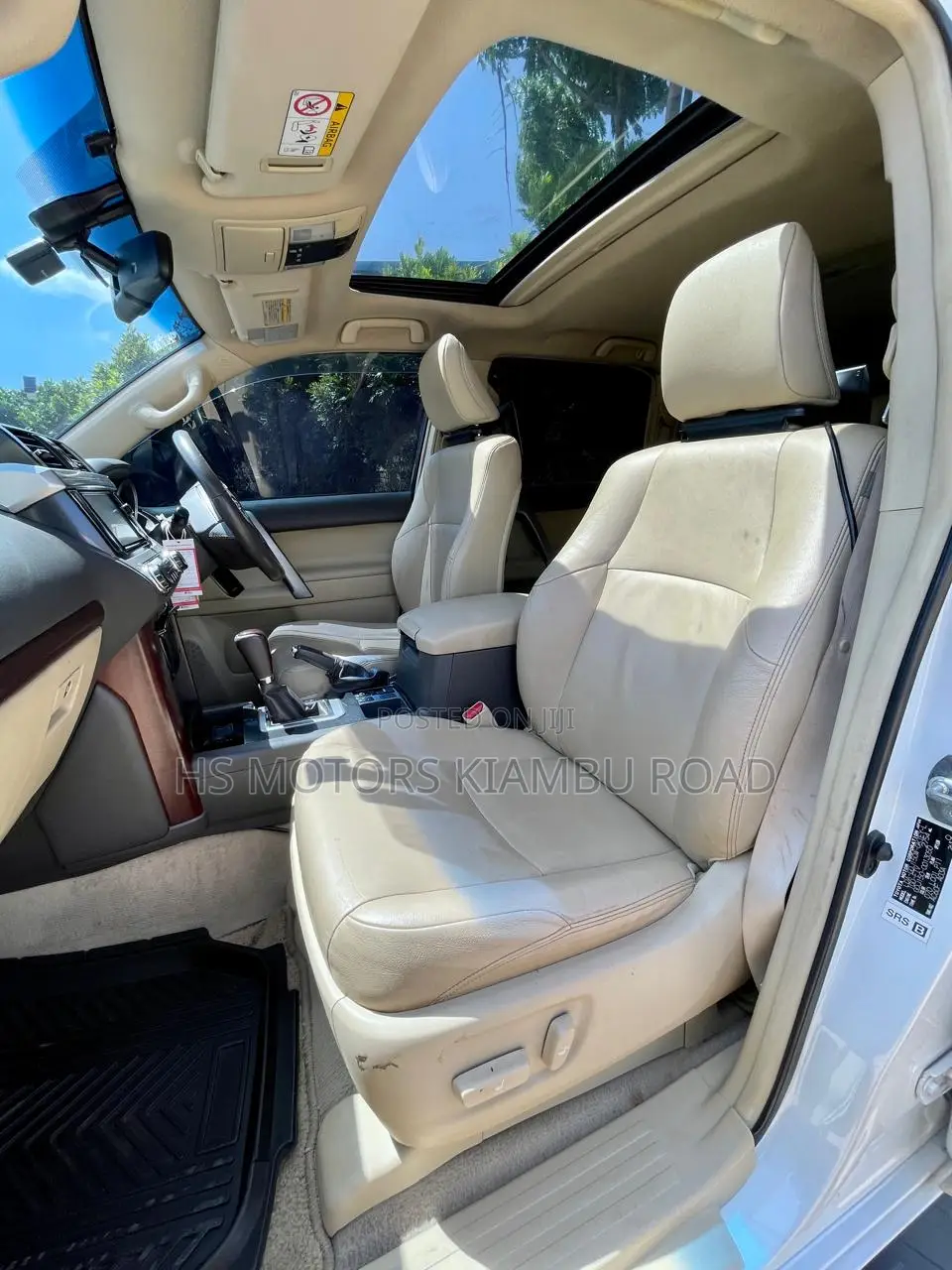 Toyota Land Cruiser Prado 2.8 2017 White
