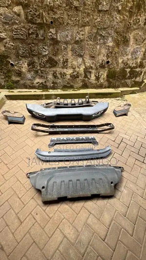 Jeep Wrangler Sahara Front Bumper Oem Modular Assembly