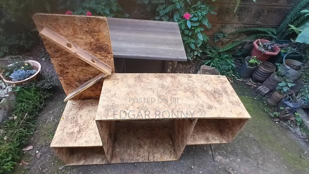 Rustic Tv Stand(Blazed) - main view