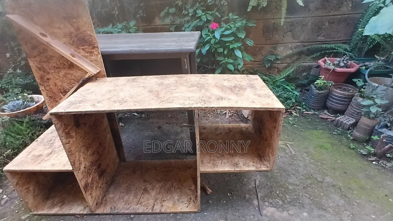 Rustic Tv Stand(Blazed)