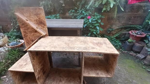 Rustic Tv Stand(Blazed) - thumbnail 4