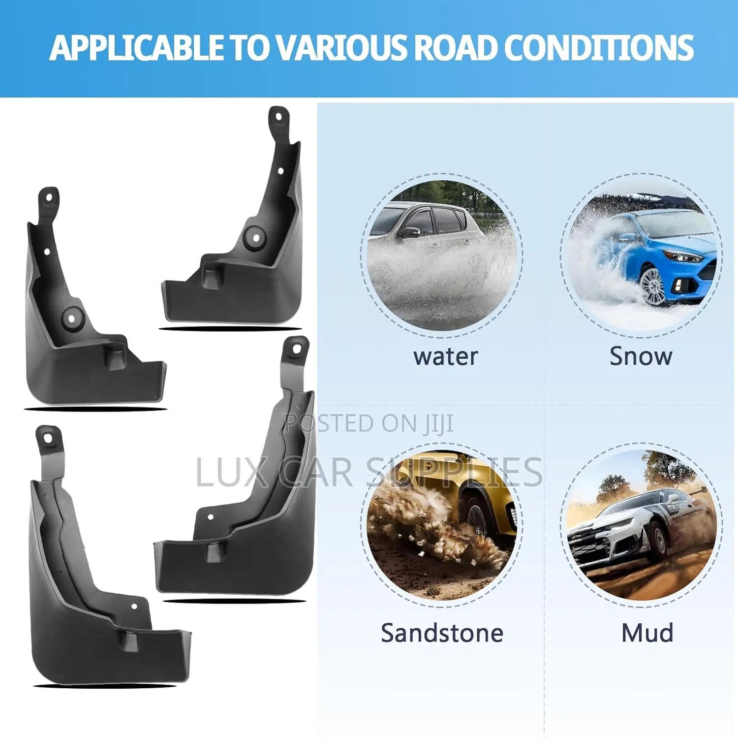 Mud Flap Splash Guard for Toyota Rav4 2019 to 2024