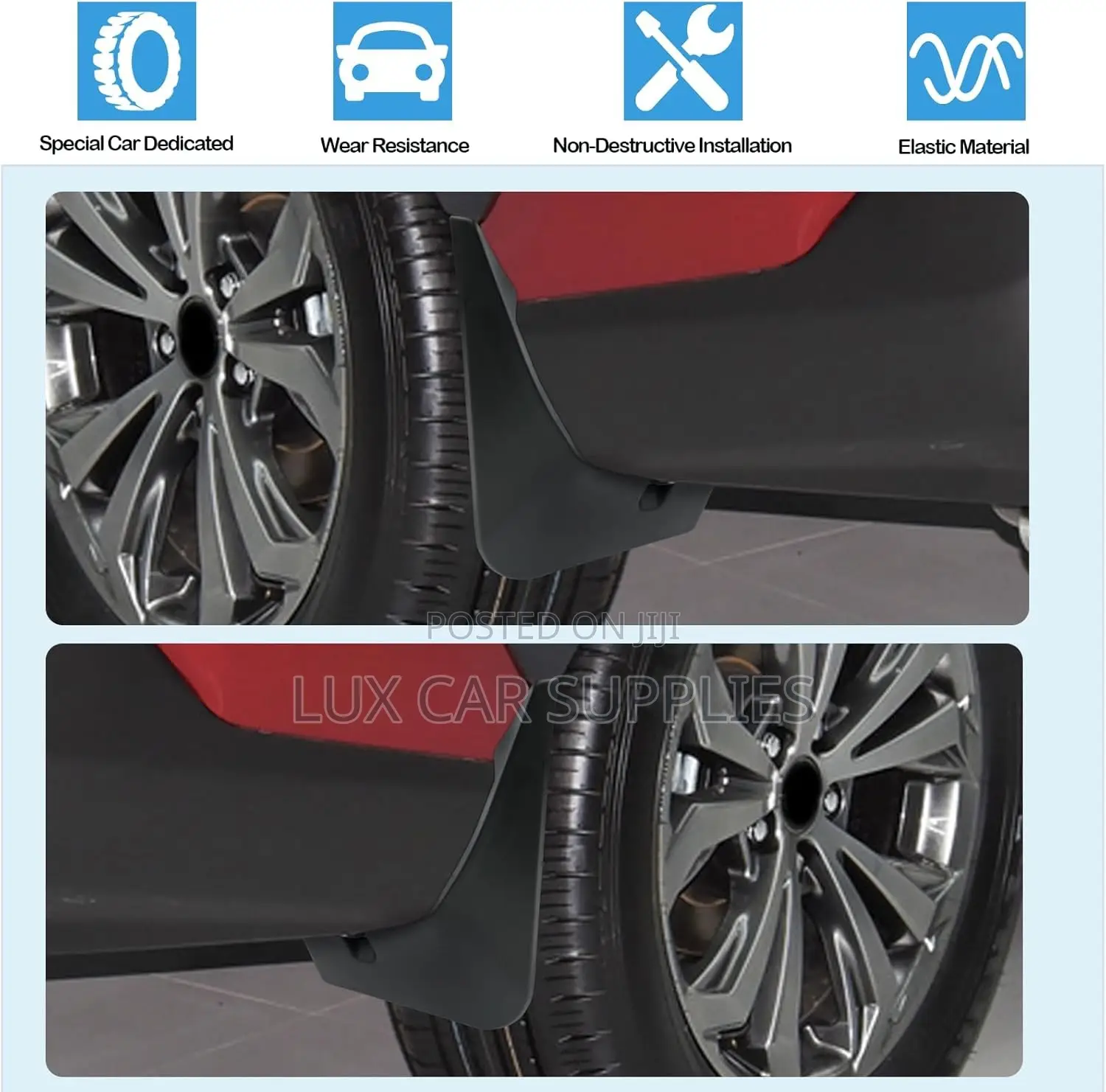 Mud Flap Splash Guard for Toyota Rav4 2019 to 2024
