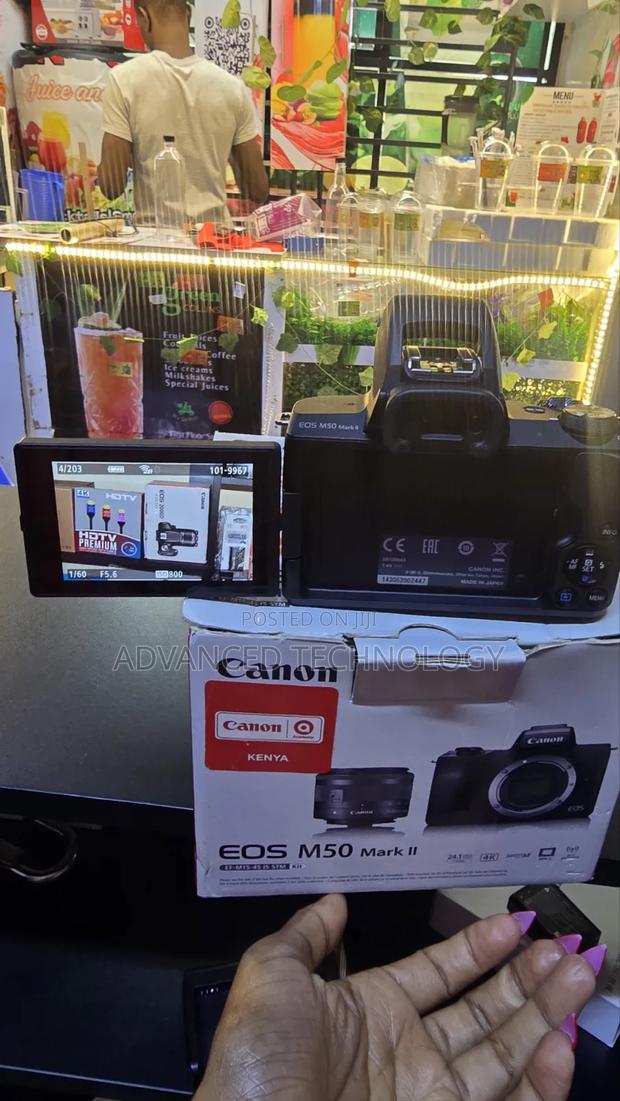 Canon Eos M50 Mirrorless Mark Ii