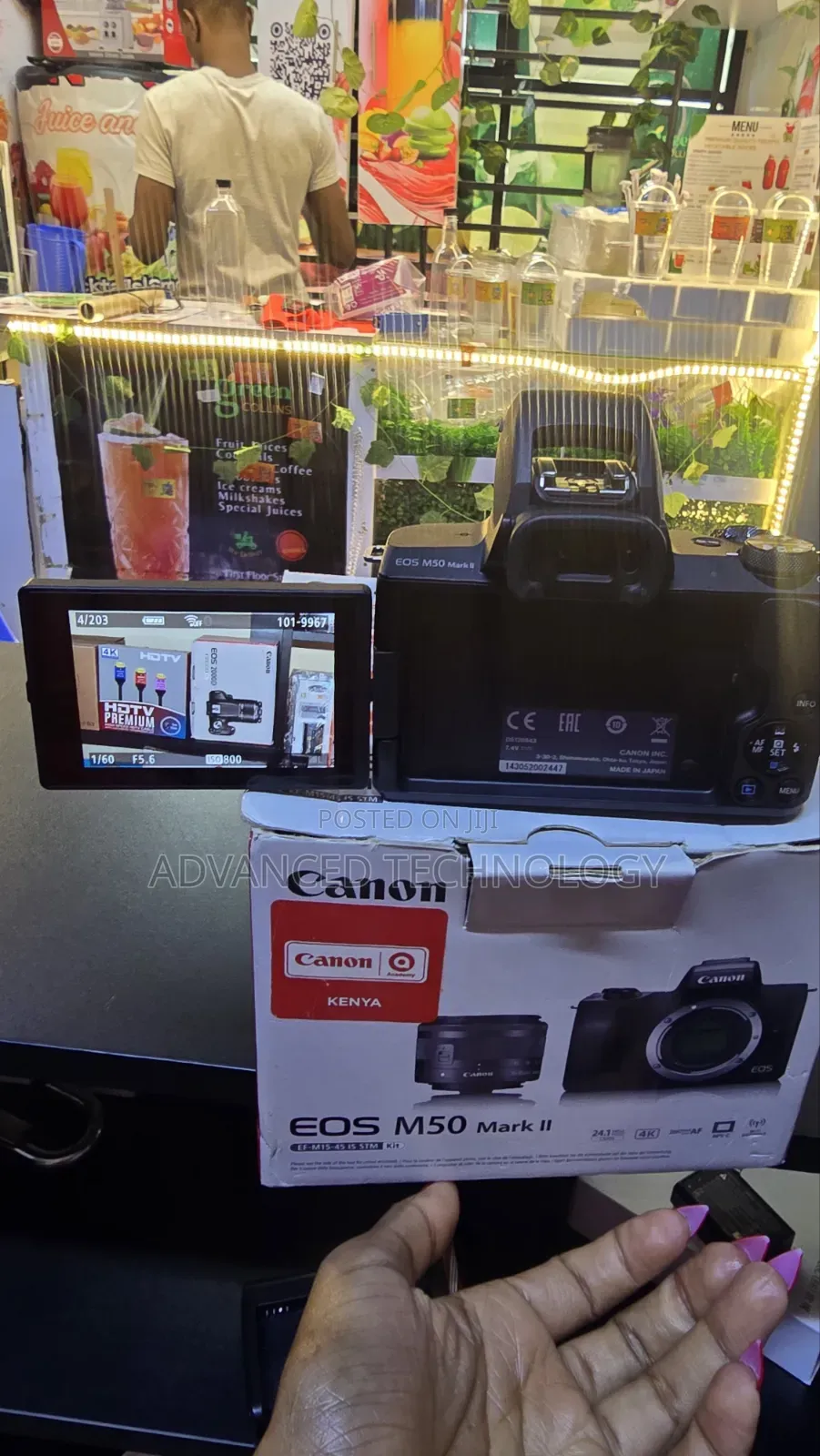 Canon Eos M50 Mirrorless Mark Ii