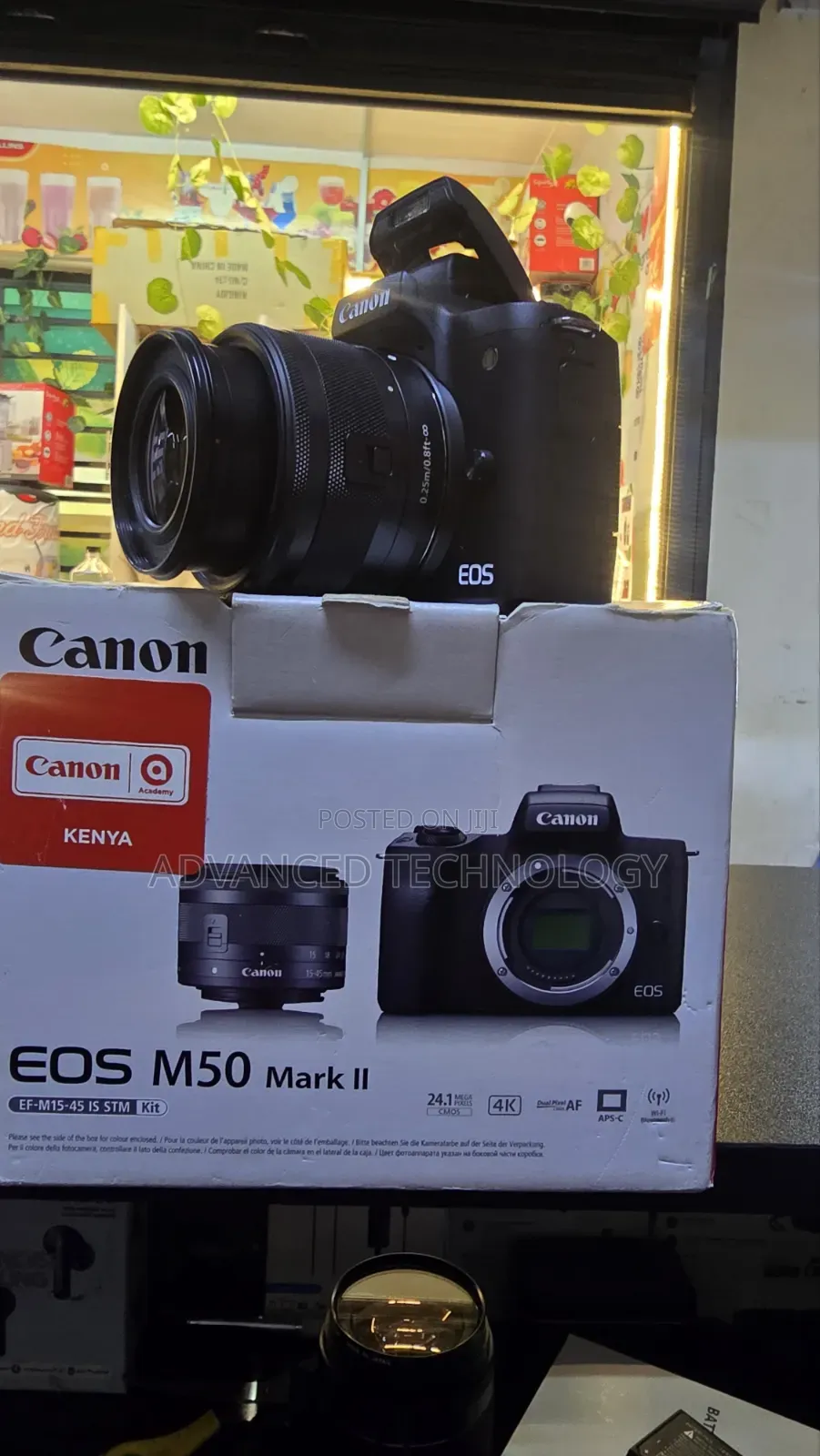 Canon Eos M50 Mirrorless Mark Ii