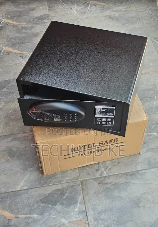 Hotel Room Digital Safe Box Electronic Security Box With Pin Access