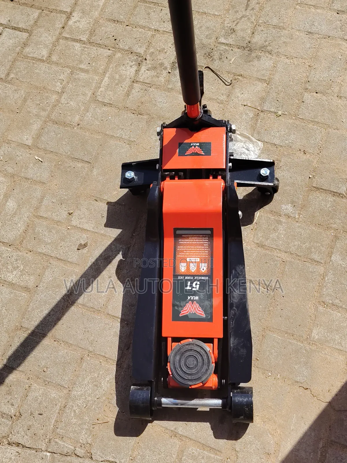 Professional and Reliable Trolley Jack Machine 5tns Wula