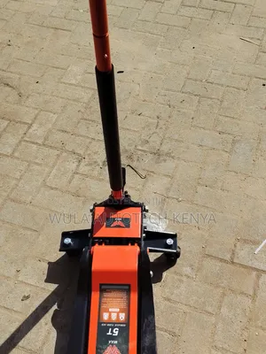 Durable and Strong Steel Heavy Duty Trolley Jack Machine 5tns Wula