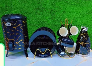 Black 14 Pieces Combined Dinnerset