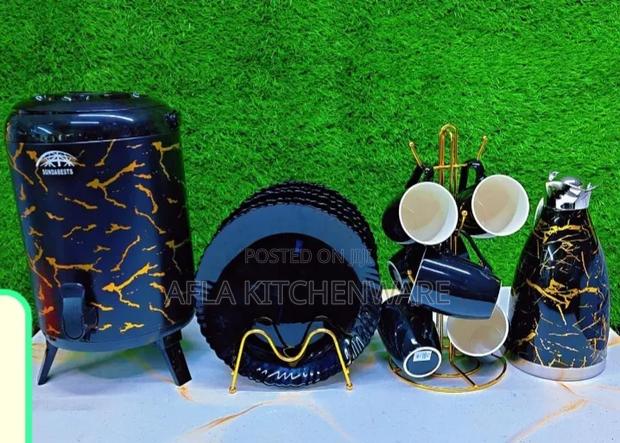 Black 14 Pieces Combined Dinnerset