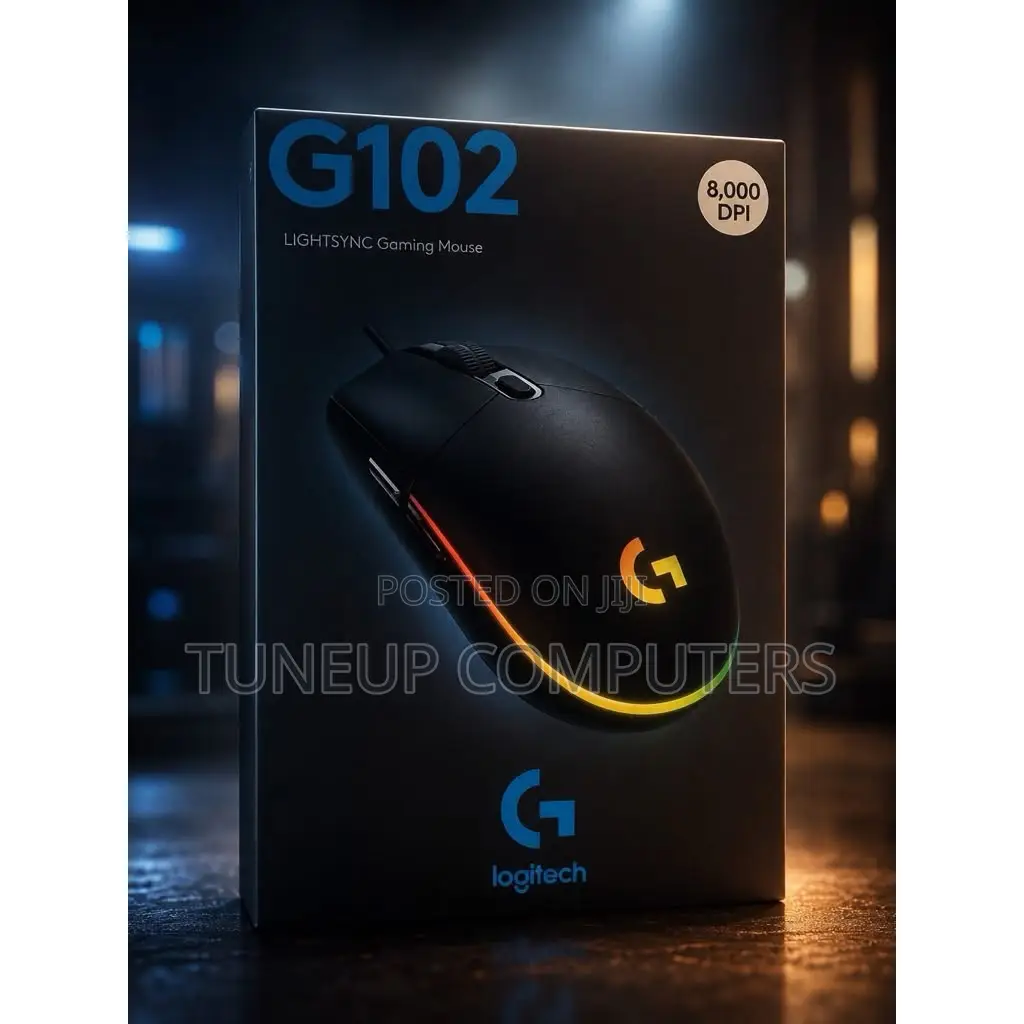 Logitech G102 Lightsync RGB 6 Button Usb Gaming Mouse - Black