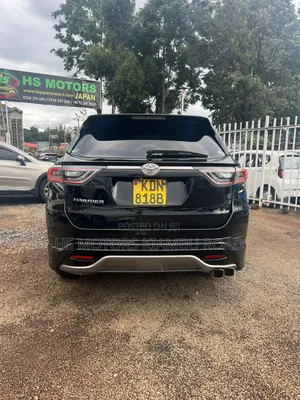 Toyota Harrier 2016 Black