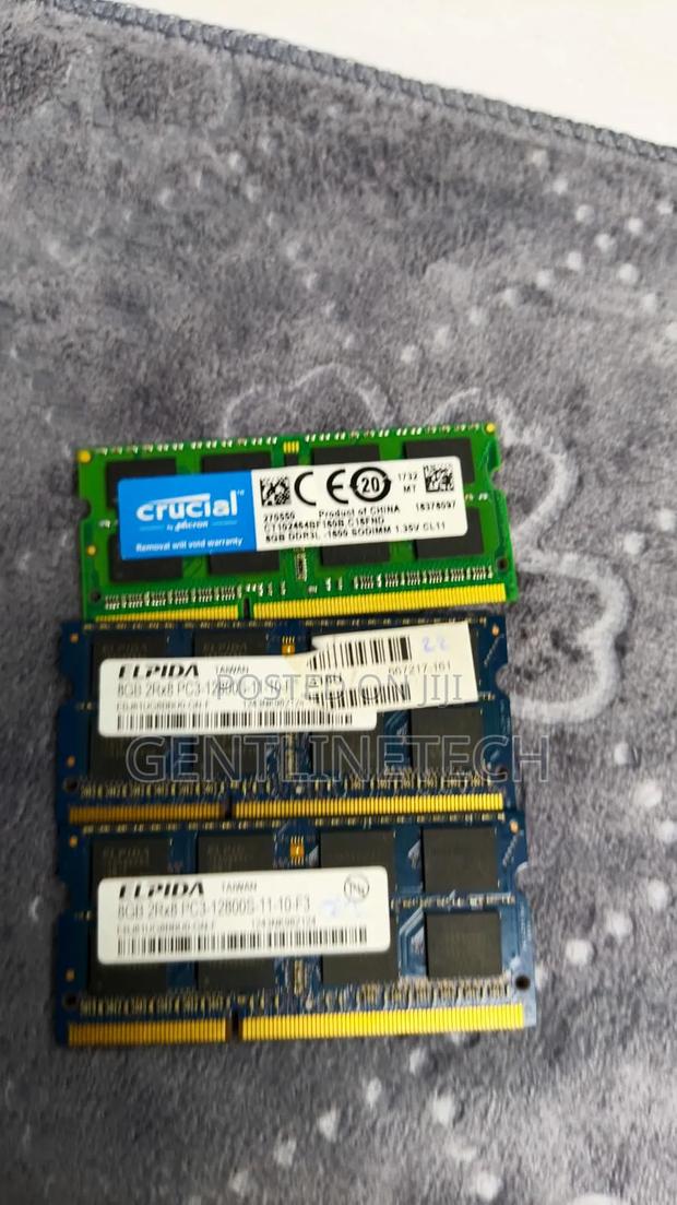 8gb Laptop Ram Pc3/Pc3l – Tested Working