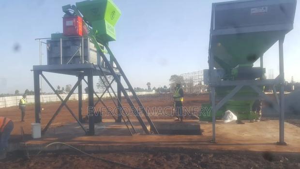 Titan Electric Commercial Js500 Batching Plant With PLD 800 Selfloader