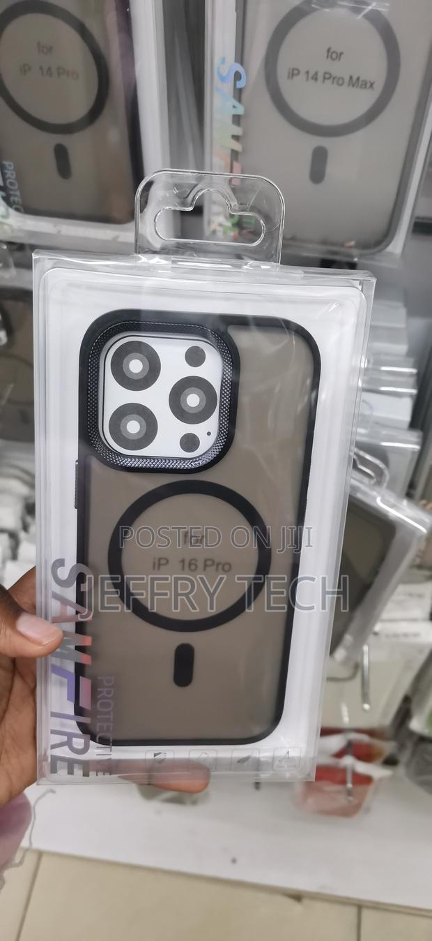 iPhone 16 Pro Featuring a Sleek Translucent Matte Back Cover