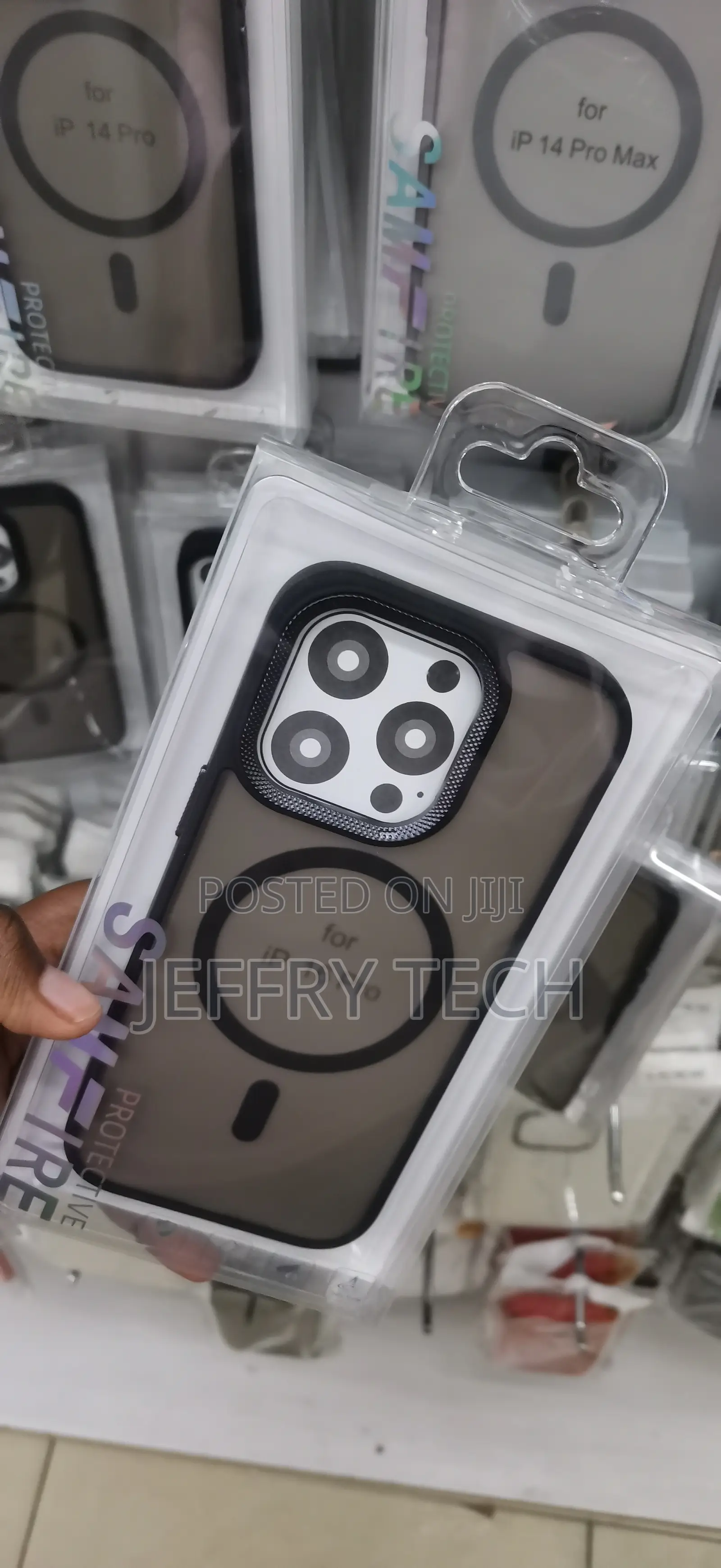 iPhone 16 Pro Featuring a Sleek Translucent Matte Back Cover