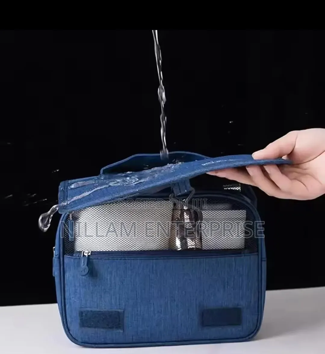 Portable Cosmetic Makeup Toiletry Bags With Hooks*