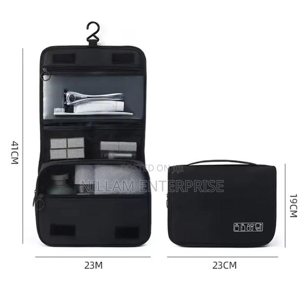 Portable Cosmetic Makeup Toiletry Bags With Hooks* - thumbnail 5