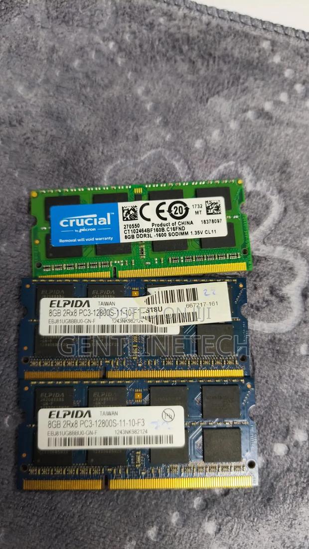 8gb Pc3/Pc3l Ram for Laptop – Ready to Install
