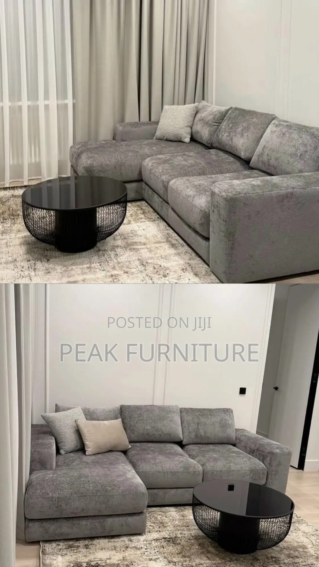 Elegant Corner Lounge Suite